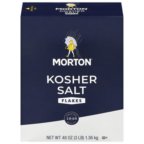 Morton Flakes Kosher Salt - 48 Ounces