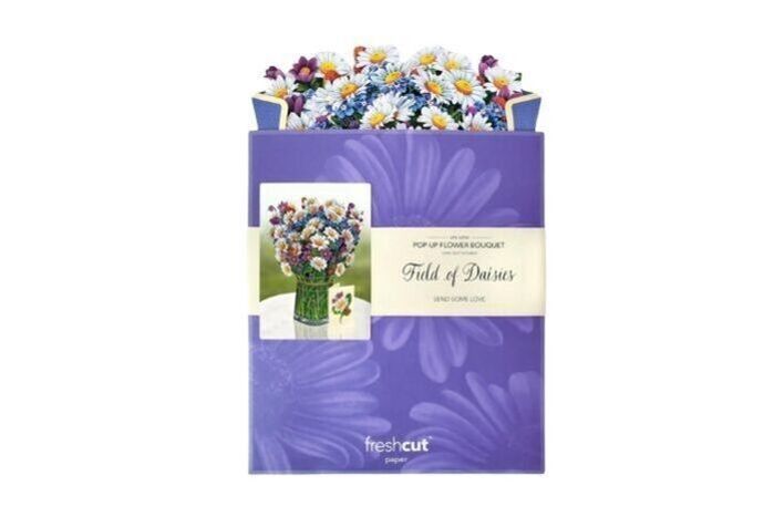 FreshCut Paper - Field of Daisies (8 Pop-Up Greeting Cards)