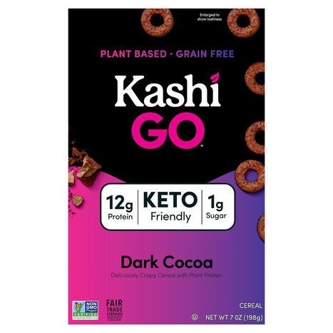 Kashi Go Cereal, Dark Cocoa - 7 Ounces