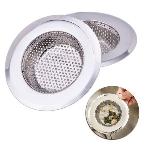 Home Aide Drain Basket Stainless Steel and Fits Most Sinks