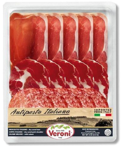 Veroni Pre Sliced Antipasto Italiano Salumi - 4 Ounces