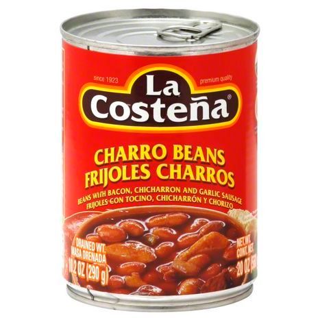 La Costena Charro Beans - 10.2 Ounces