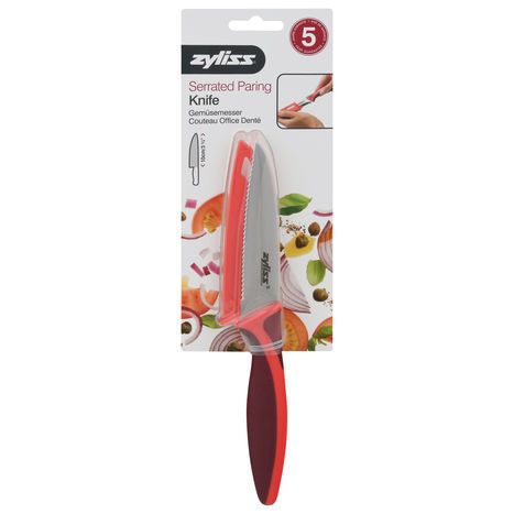 Zyliss Knife, Serrated Paring - 1 Knife