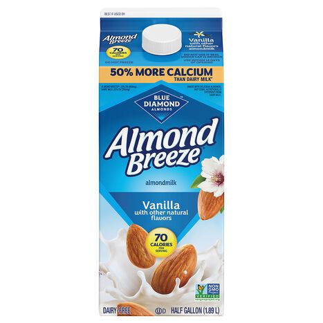 Almond Breeze Vanilla Almondmilk - 0.5 Gallons