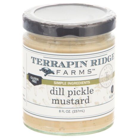 Terrapin Ridge Farms Mustard, Dill Pickle - 8 Fluid Ounces