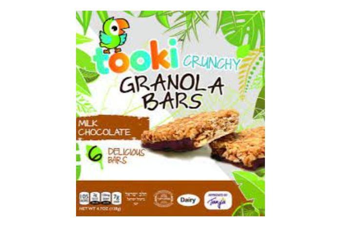 Tooki Milk Chocolate Garanola Bars