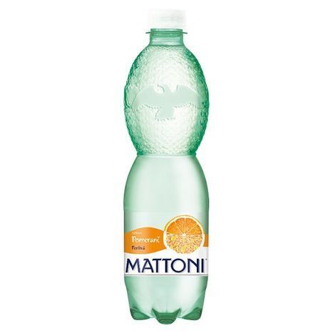 Mattoni Orange Carbonated Mineral Water - 16.9 Ounces