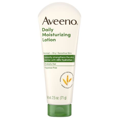 Aveeno Daily Moisturizing Fragrance Free Lotion - 2.5 Ounces