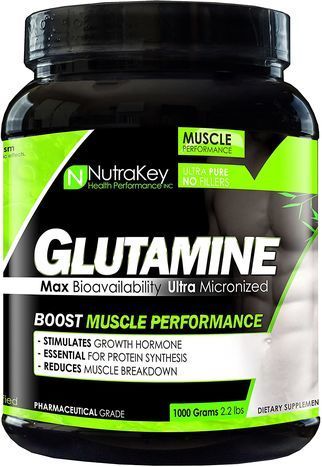 Nutrakey L Glutamine Dietary Supplement