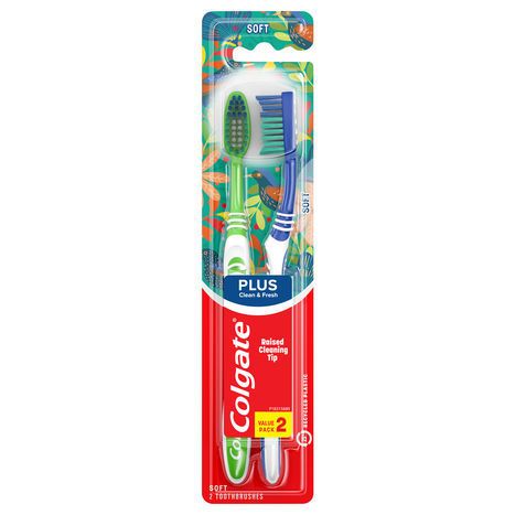 Colgate Toothbrushes, Soft, Value Pack 2 - 2 Toothbrushes