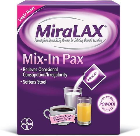 Miralax Single Dose Sachet Laxative - 10 Count