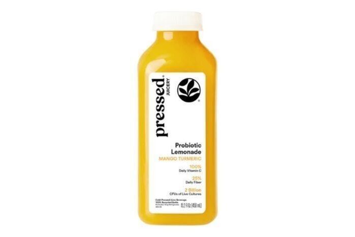 Pressed - Probiotic Lemonade Mango Turmeric Juice (15.2oz)