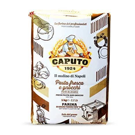 Caputo Pasta Fresca e Gnocchi - Easy Roll Soft Wheat "00" Flour - 1k Grams (2.2 Pounds)