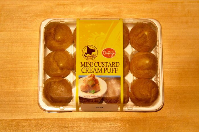 JFC Mini Custard Cream Puffs (Orange)