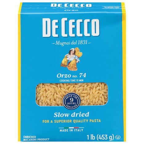 De Cecco Orzo, No. 74 - 1 Pound