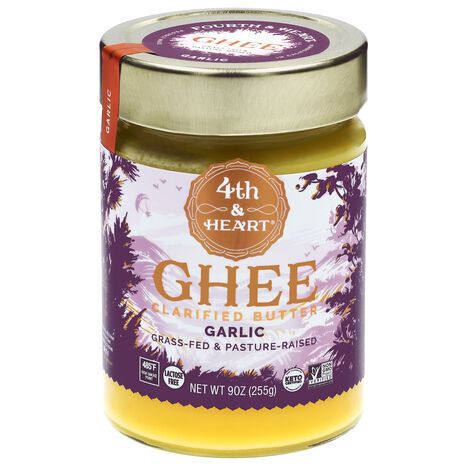 4th & Heart Garlic Ghee - 9 Ounces