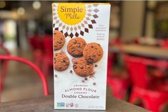 Gluten Free Crunchy Almond Flour Cookies- Double Chocolate Chip