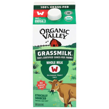 Organic Valley Whole Milk - 59 Fluid Ounces