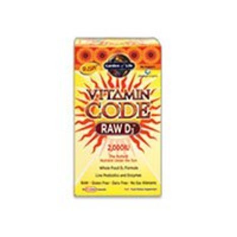 Garden of Life Vitamin Code Raw-D3 2000IU 