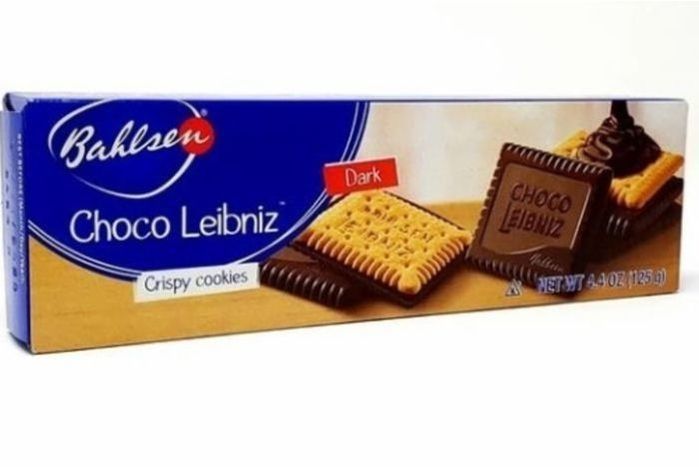 Bahlsen Cookies - Choco Leibniz - Dark Chocolate - 4.4 Ounces
