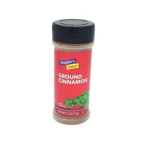 Shoppers Value Ground Cinnamon Powder - 2.5 Ounces