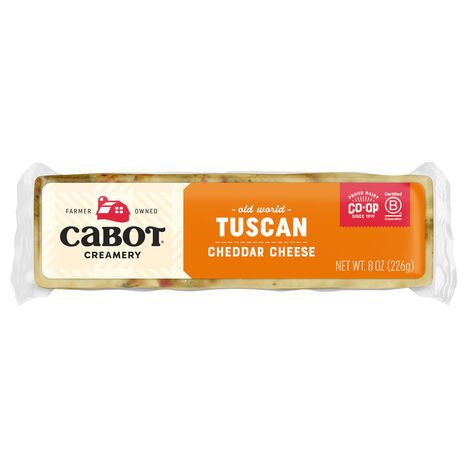 Cabot Cheese, Cheddar, Tuscan - 8 Ounces