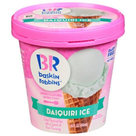 Baskin Robbins Ice Cream, Daiquiri Ice