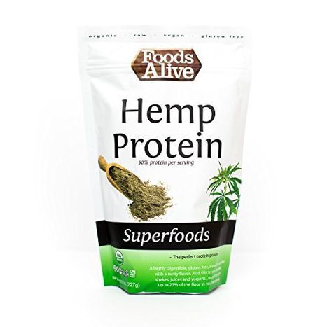 Foods Alive Superfoods Organic Raw Hemp Protein Powder