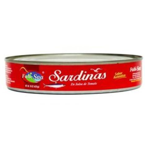 Fabi-Saa Sardines In Tomato Sauce - 15 Ounces