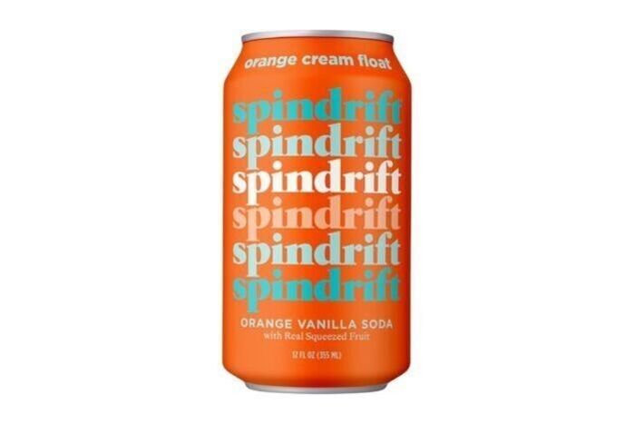 Spindrift - Orange Cream Float Orange Vanilla Soda Can (12oz)