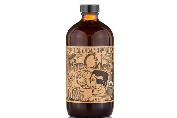 Fire Cider Daily Apple Cider Vinegar And Honey Tonic - 16 Fluid Ounces
