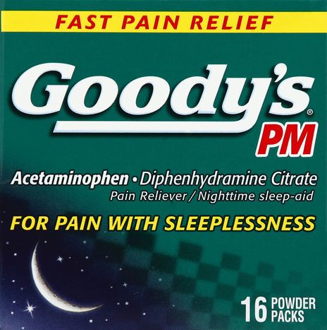 Goody's PM, Powder - 16 Pack