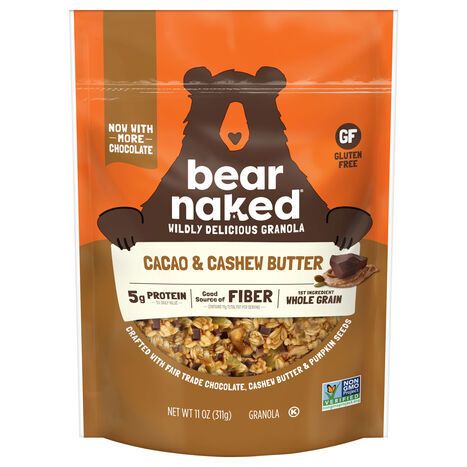 Bear Naked Cacao & Cashew Butter Granola - 11 Ounces