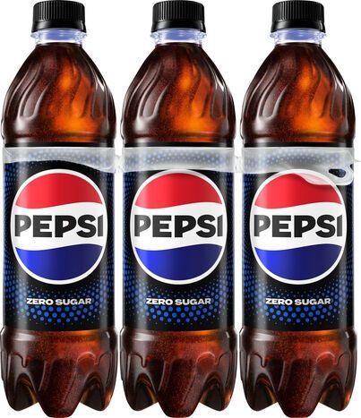 Pepsi Cola, Zero Sugar - 3 x 16.9 Fluid Ounces