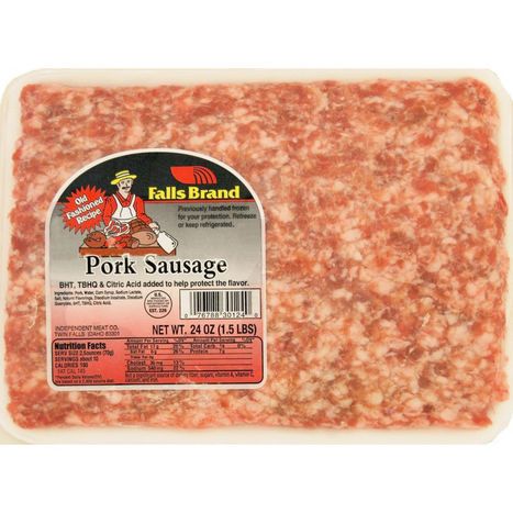 Falls Brand Fresh Pork Breakfast Sausage - 24 Ounces