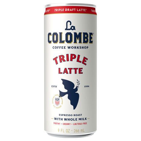 La Colombe Espresso Roast Triple Latte - 9 Fluid Ounces