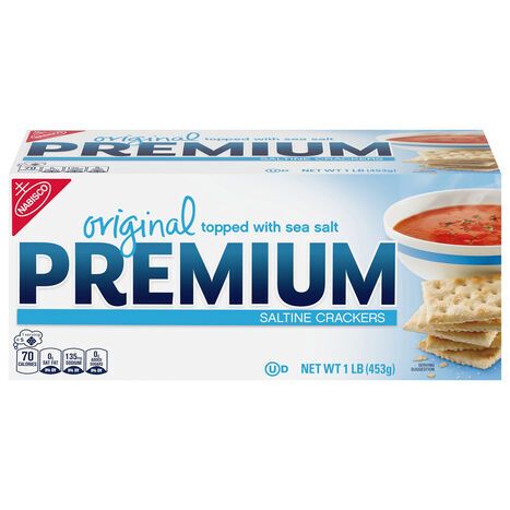 Premium Original Saltine Crackers - 1 Pound