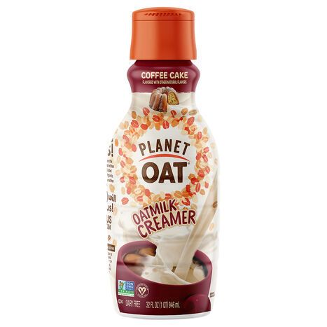 Planet Oat Coffee Cake Oatmilk Creamer - 32 Fluid Ounces