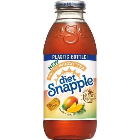 Diet Snapple Mango Tea - 16 Ounces