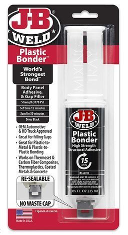 Jb Plastic Bonder Adhesive - 0.85 Ounces