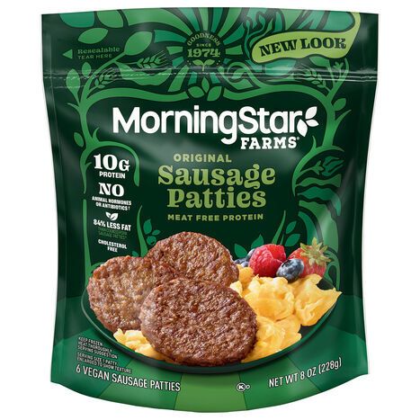 MorningStar Farms Original Sausage Patties - 6 Patties