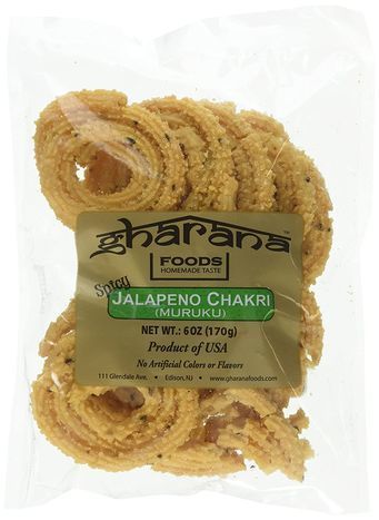 Gharana Foods Original Jalapeno Chakri - 6 Ounces