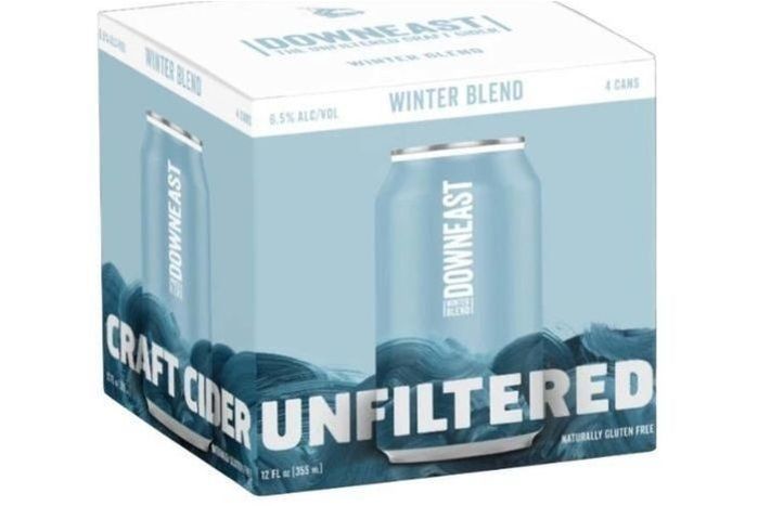 Downeast Craft Cider - Winter Blend - 12 oz. Can - 4 Pk