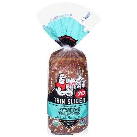 Dave's Killer Bread Thin-Sliced Organic Whole Grain Sprouted Bread - 20.5 Ounces