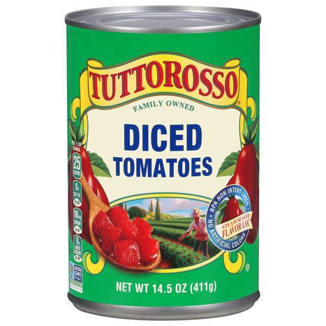 Tuttorosso Diced Tomatoes - 14.5 Ounces
