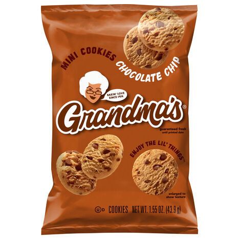 Grandma's Chocolate Chip Mini Cookies - 1.55 Ounces