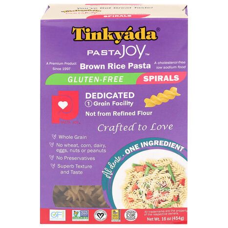 Tinkyada Gluten-Free Spirals Brown Rice Pasta - 16 Ounces