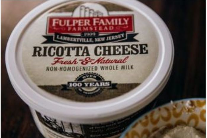 Fulper Family Farmstead Organic Ricotta Cheese - 16 Ounces