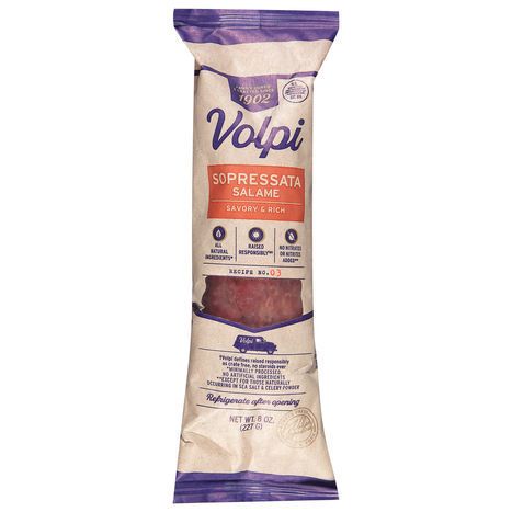 Volpi Salame, Sopressata - 8 Ounces