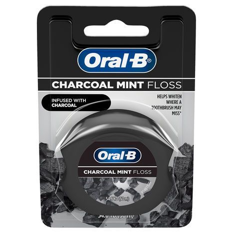 Oral-B Floss, Charcoal Mint - 1 Package